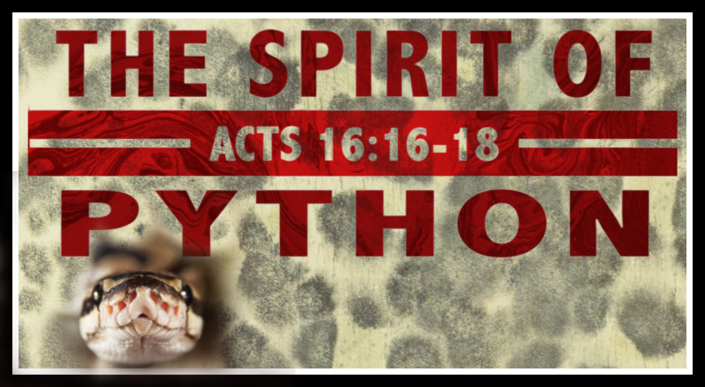 Warfare Prayer Against The Python Spirit Keys To The Kingdom Deliverance Ministry 9592